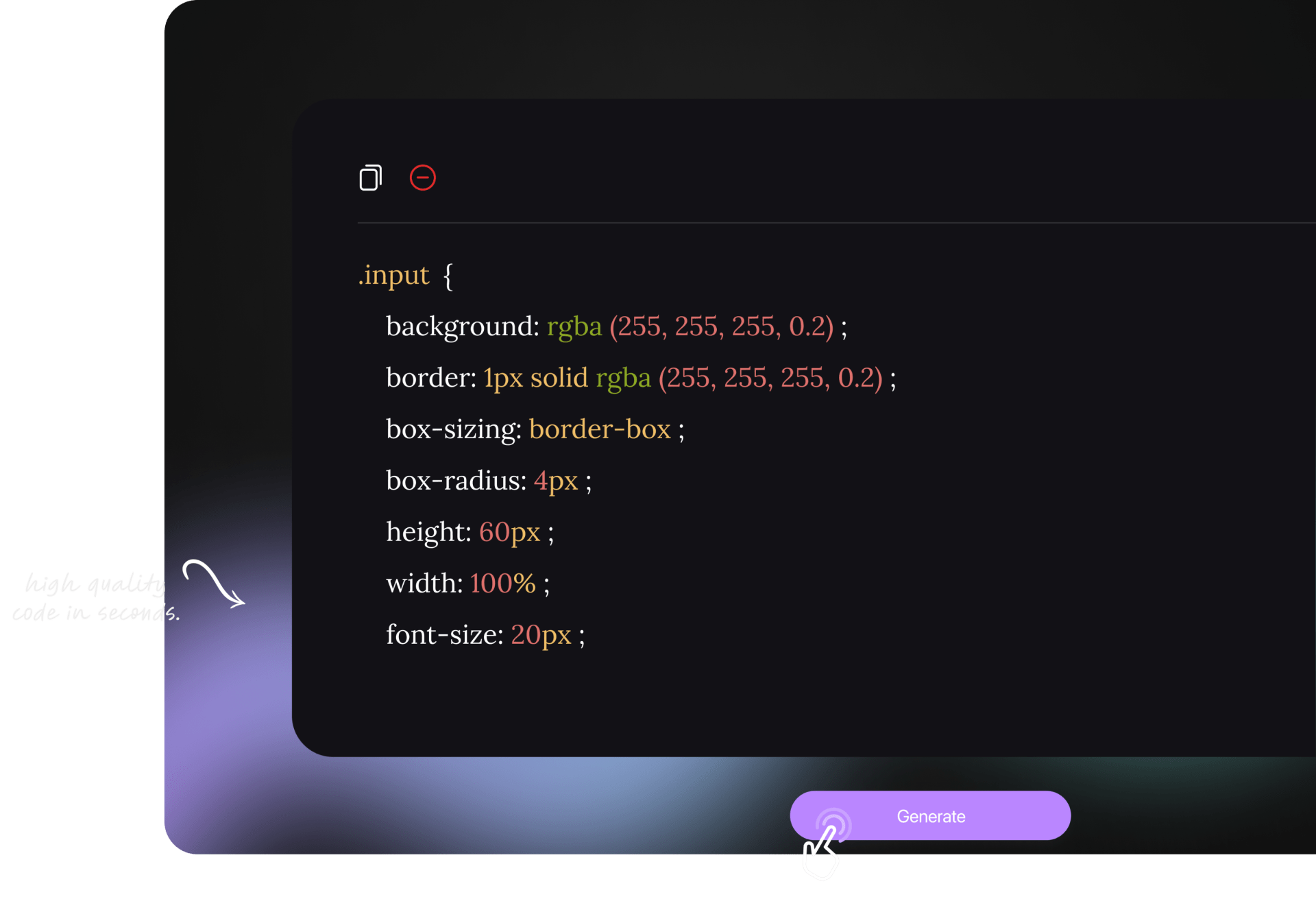Code fast, code right.